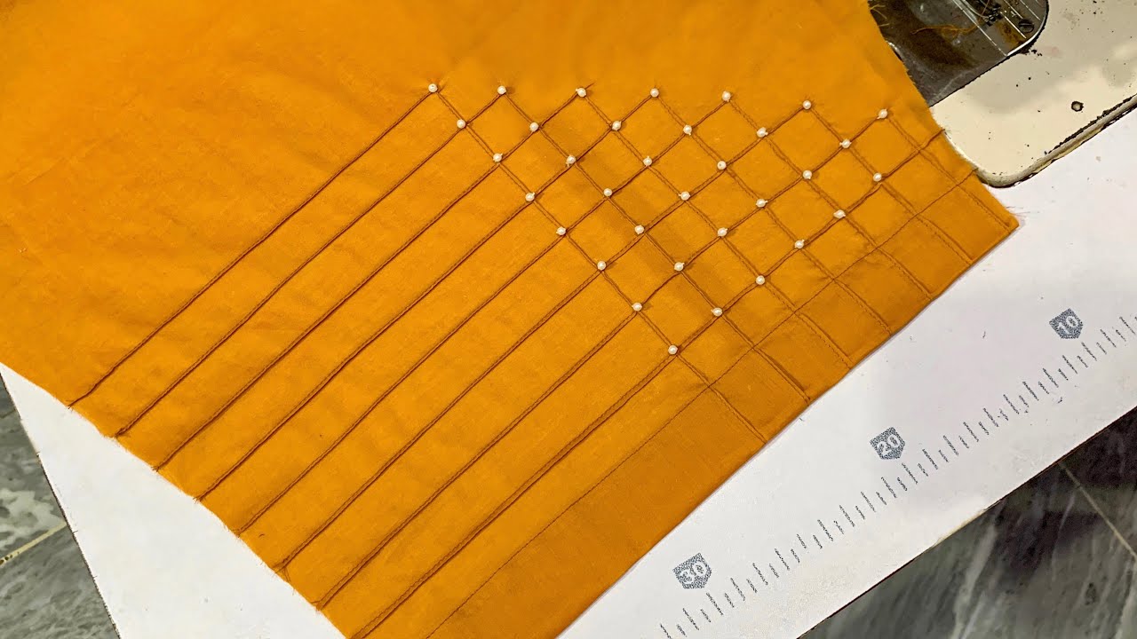Osm Pintucks Pattern for Stylish Trouser Pant | Latest trouser design 2022