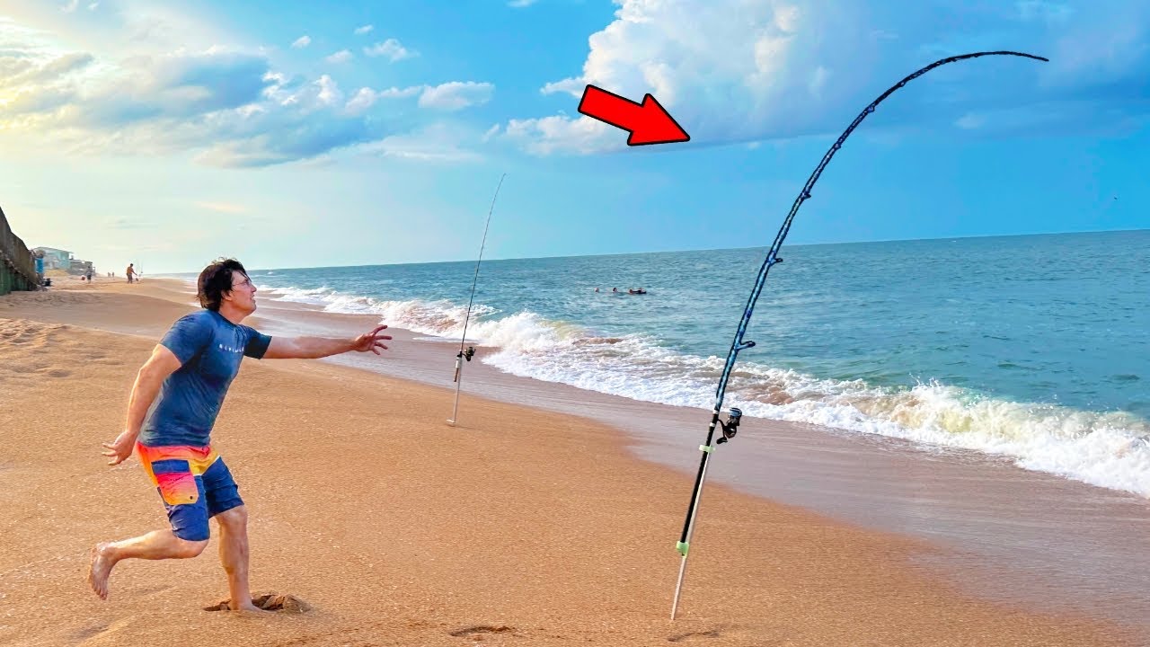 Surf Fishing with Bait Boat❗️