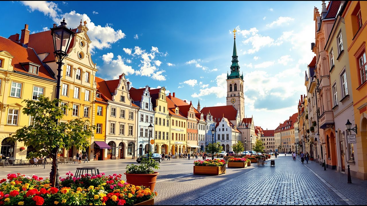 Olomouc, Czech Republic 🇨🇿 | Stunning Walking Tour through Historic Streets