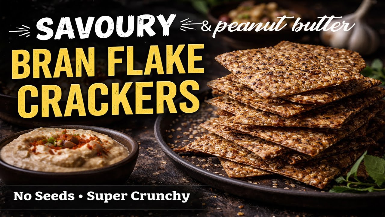 Bran Flake & Peanut Butter Crackers