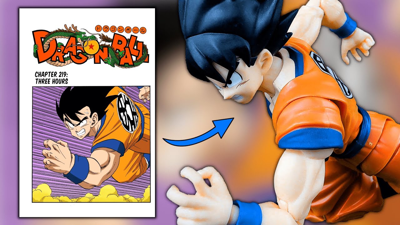 ReCreating Dragon Ball Z Manga Covers With SH Figuarts | Episode 1