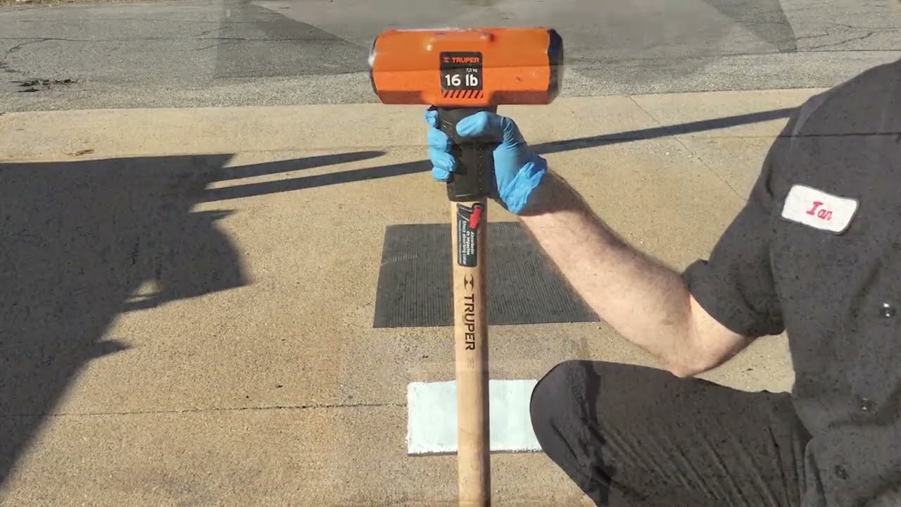 Sledgehammer Impact Resistance Test: ARC I BX1 Coating vs Competition