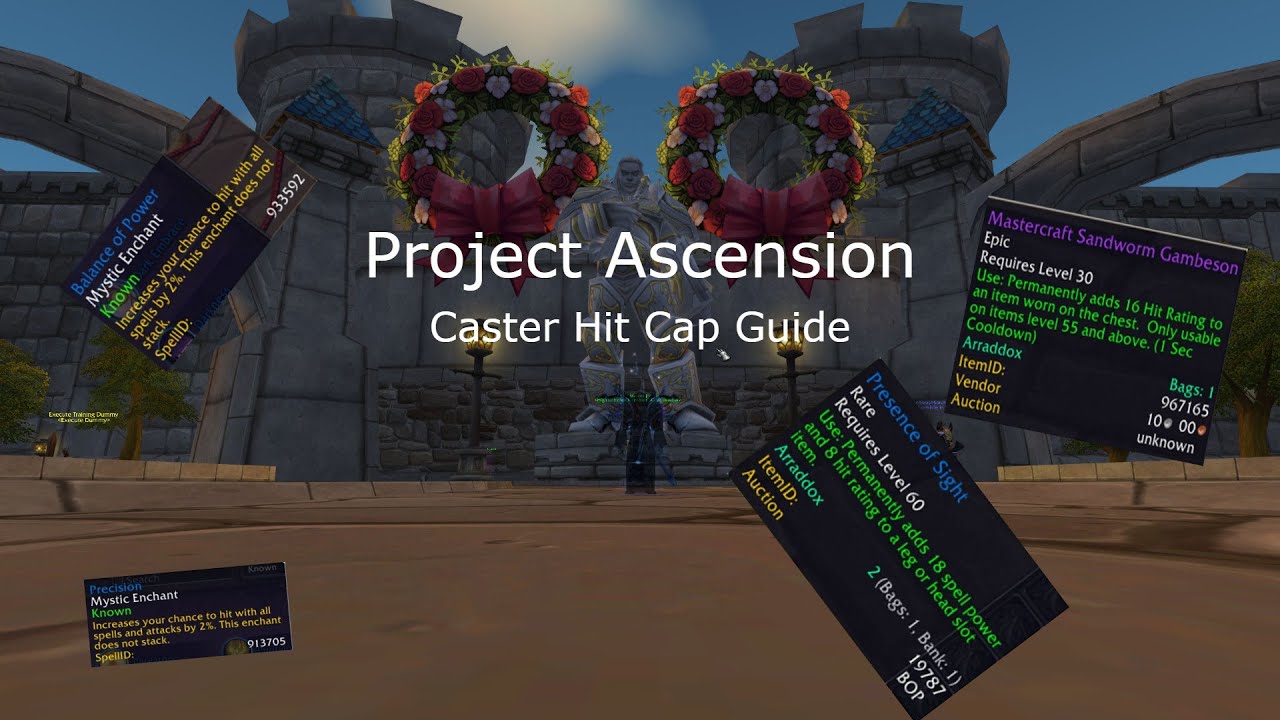 Project Ascension | Caster Hit Cap Guide