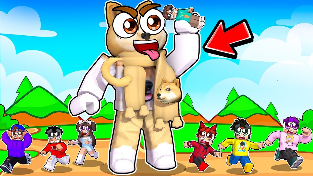 DogBerg COME JOGADORES PARA VIRAR GIGANTE NO ROBLOX! | Big Battles