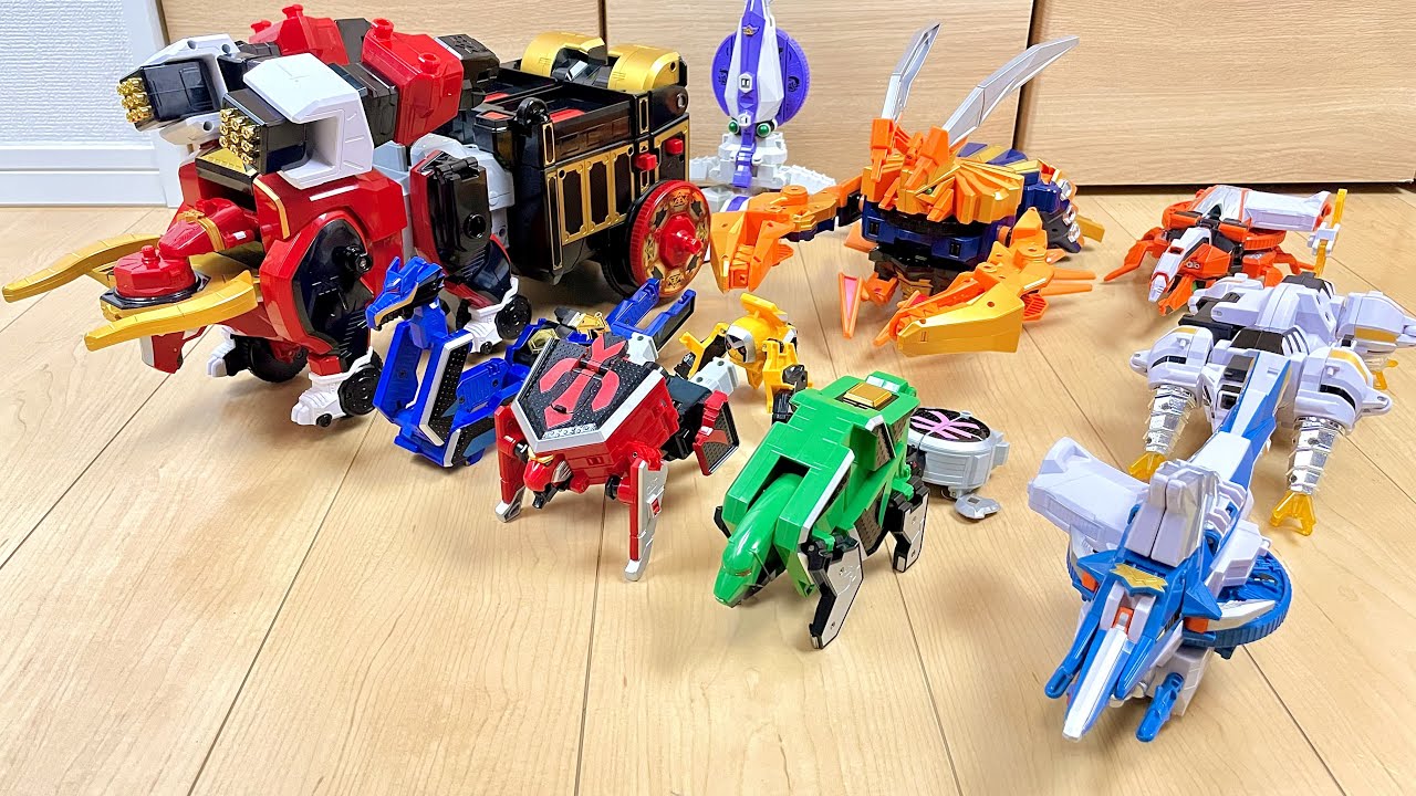 【Power Rangers SAMURAI】🐂🐂🐂電動走行⁉︎シンケンジャーのモウギュウダイオーで遊んでみた