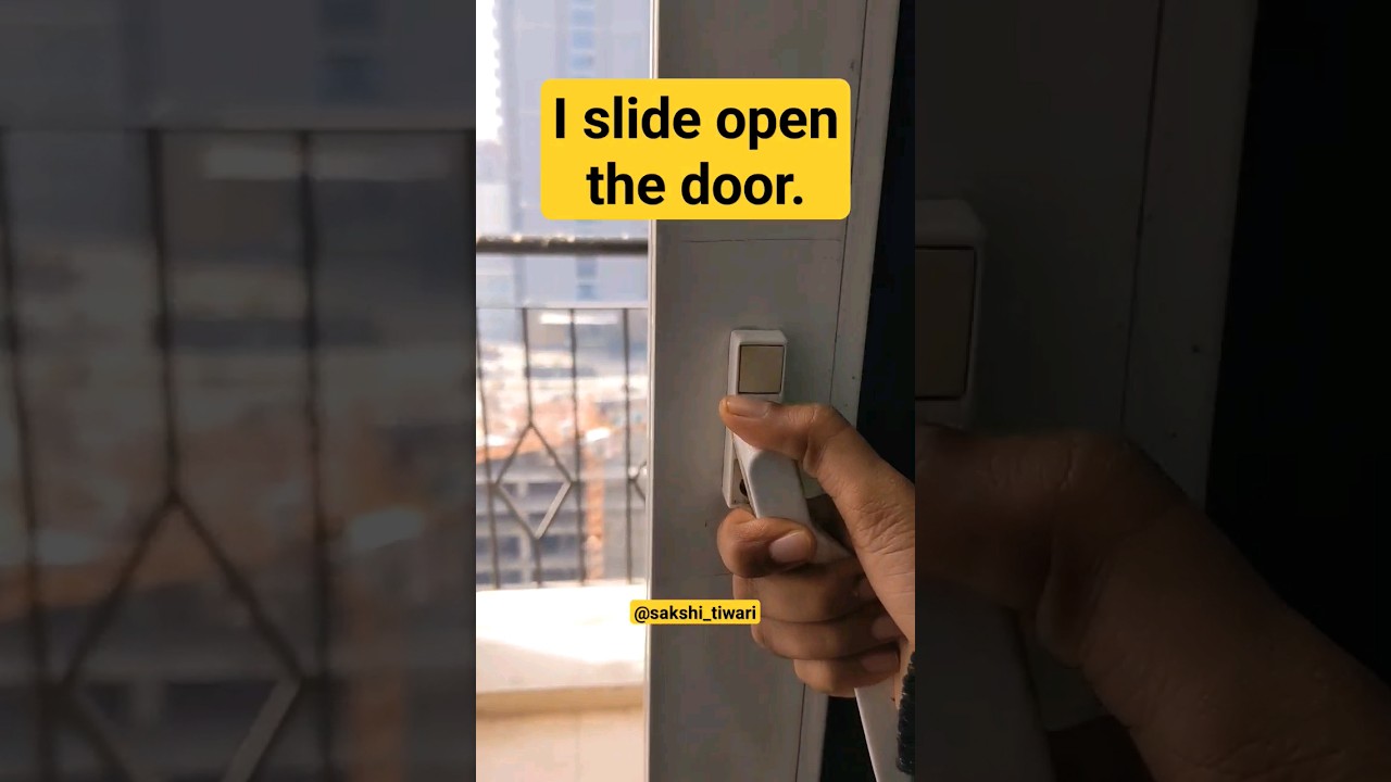 Door Vocabulary and Verbs #door #vocabulary #verbs #english