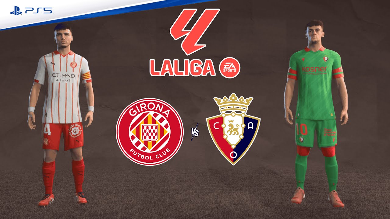 Girona FC vs CA Osasuna | La Liga 25/26 Matchday 19 | Full Match Simulation | FC 26 PS5™[4K]