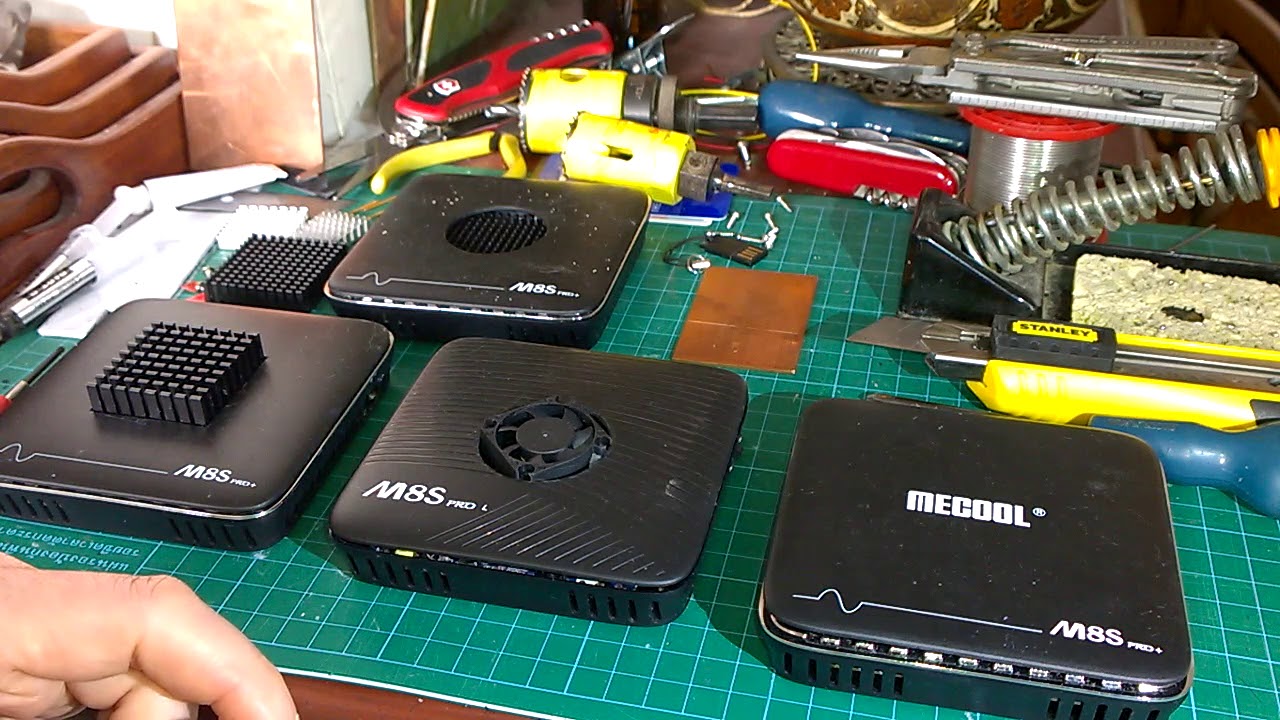 M8S Pro L and Plus - Active and Passive Cooling Favourites