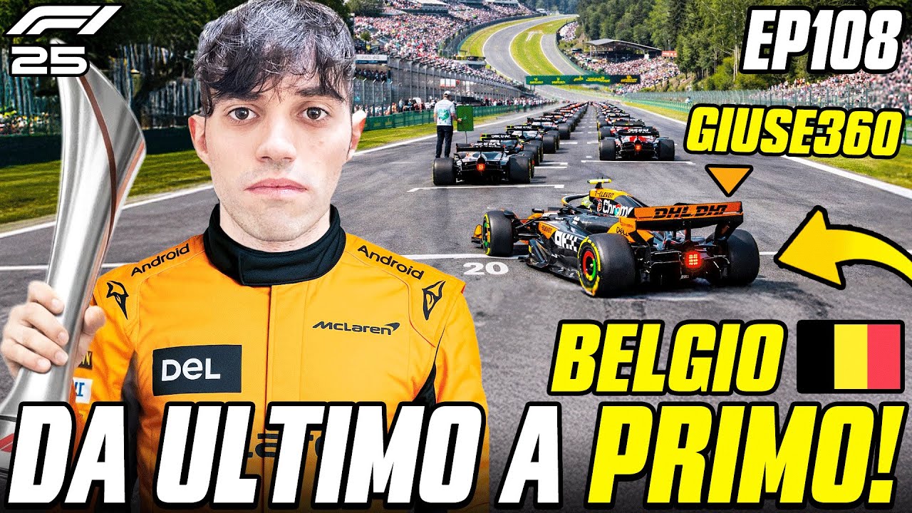 LA MIGLIOR GARA DELLA CARRIERA! - PARTO ULTIMO A SPA! - F1 25 CARRIERA PILOTA EP.108