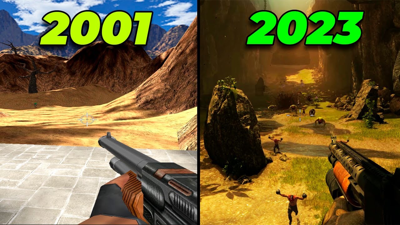 Evolution Serious Sam 2001 - 2023