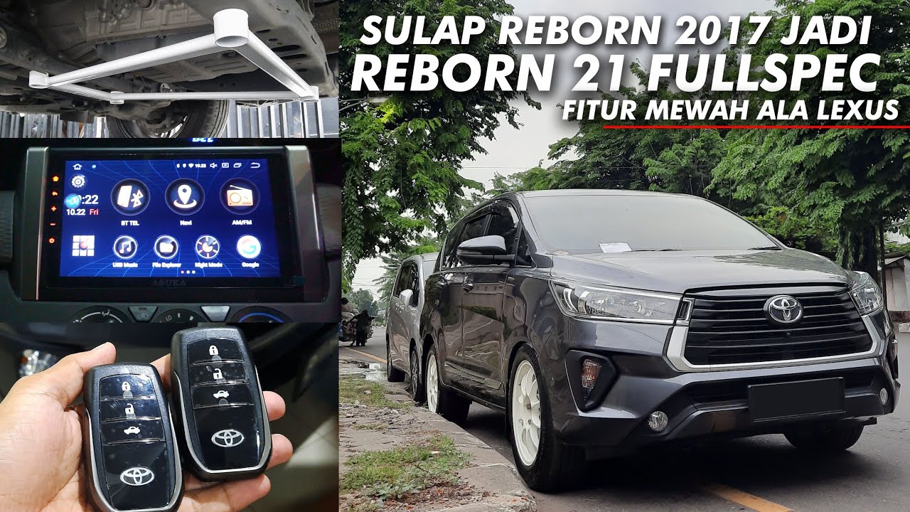 INNOVA REBORN G 2017 UPGRADE FULL SPEK - LUAR DALAM