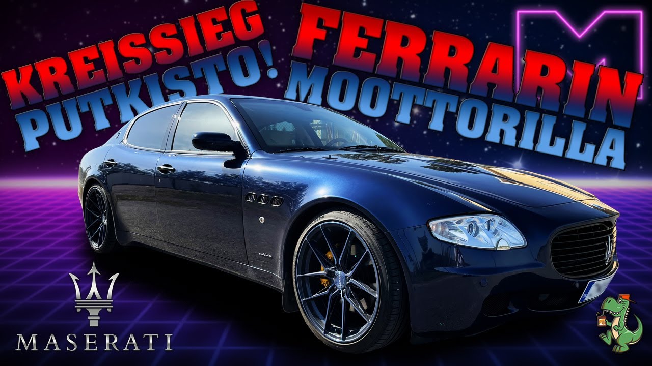 KOEAJOSSA - MASERATI QUATTROPORTE 4.2 ZF V8 -07 (4K)