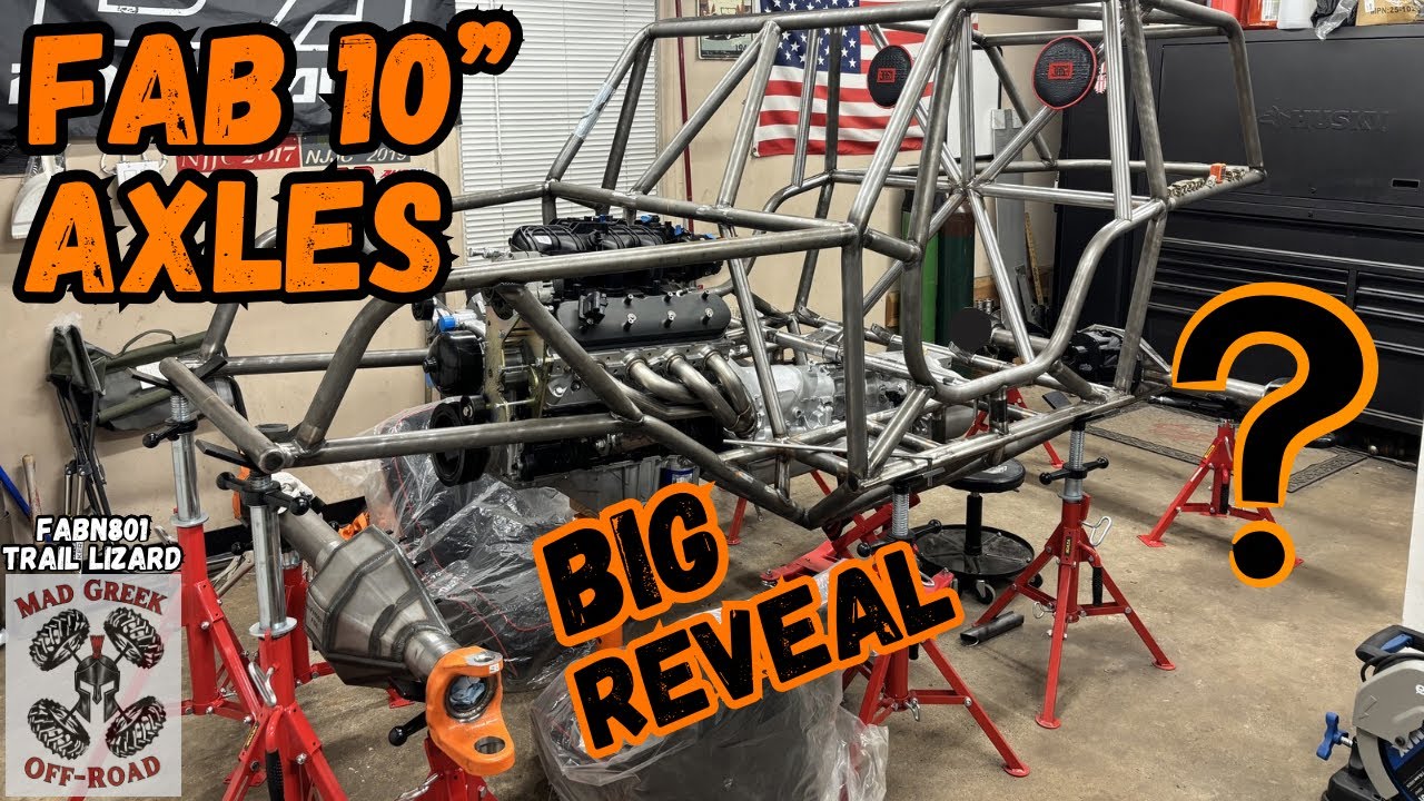 Trail Lizard Buggy Finally Gets 1-Tons! | Drag Axle or Rear Steer?
