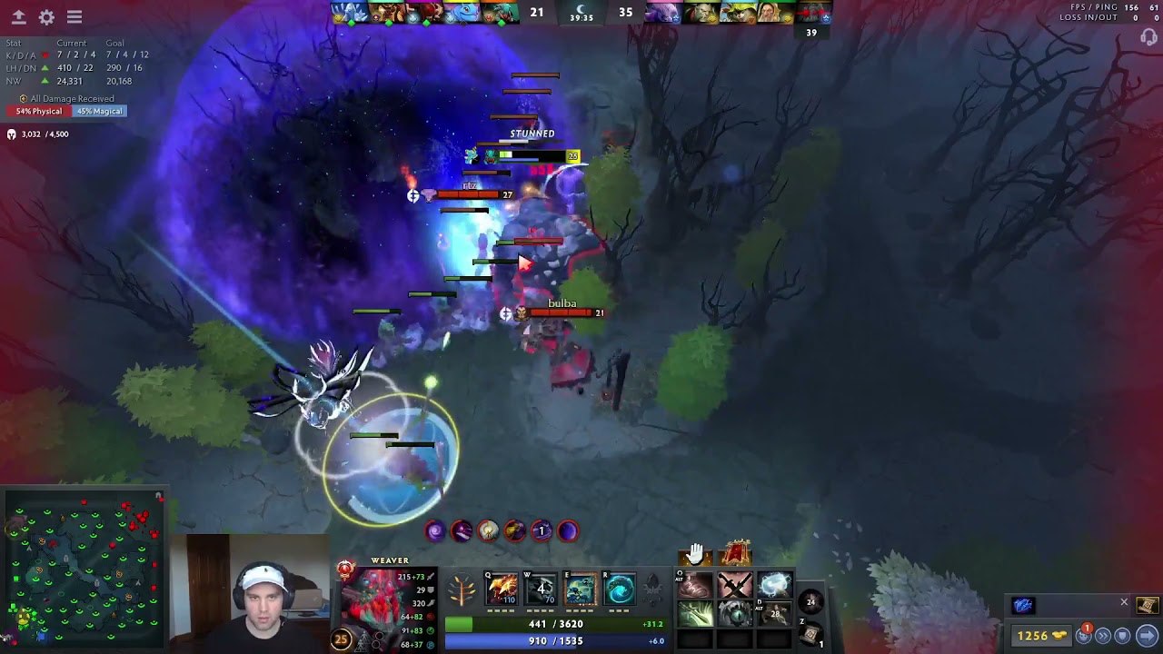 Dota 2 Arteezy Destroyed mason on live twitch stream #Shorts