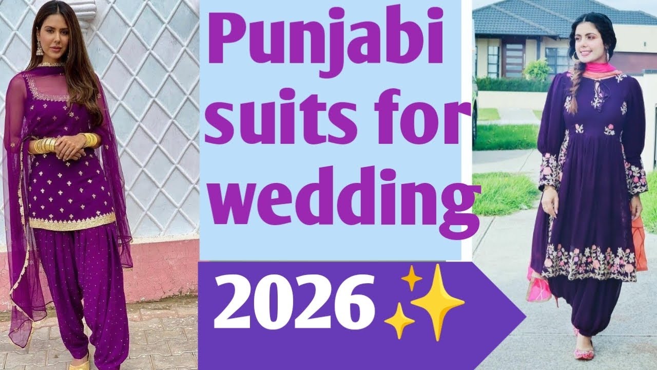 Punjabi suits for wedding 2026✨😍#girlsfashion#@fashionglamwithparul 