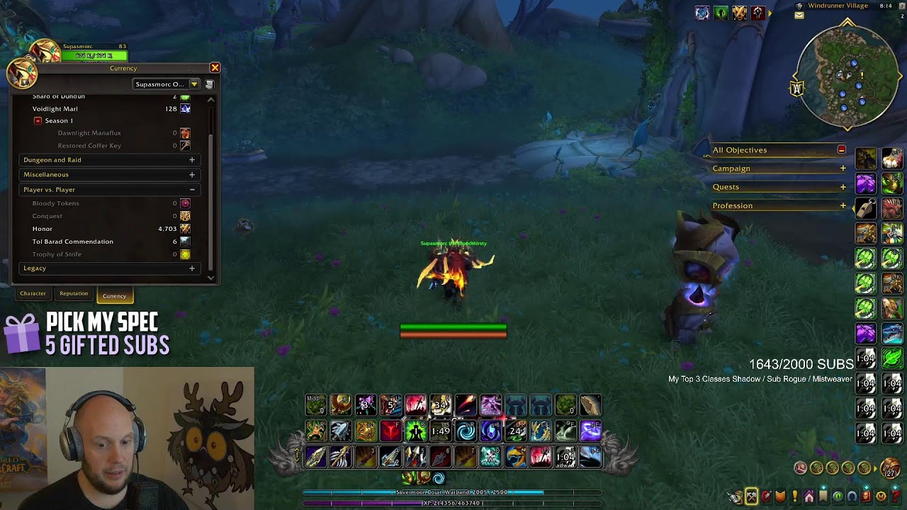 Almost Completed All The Most OP Classes