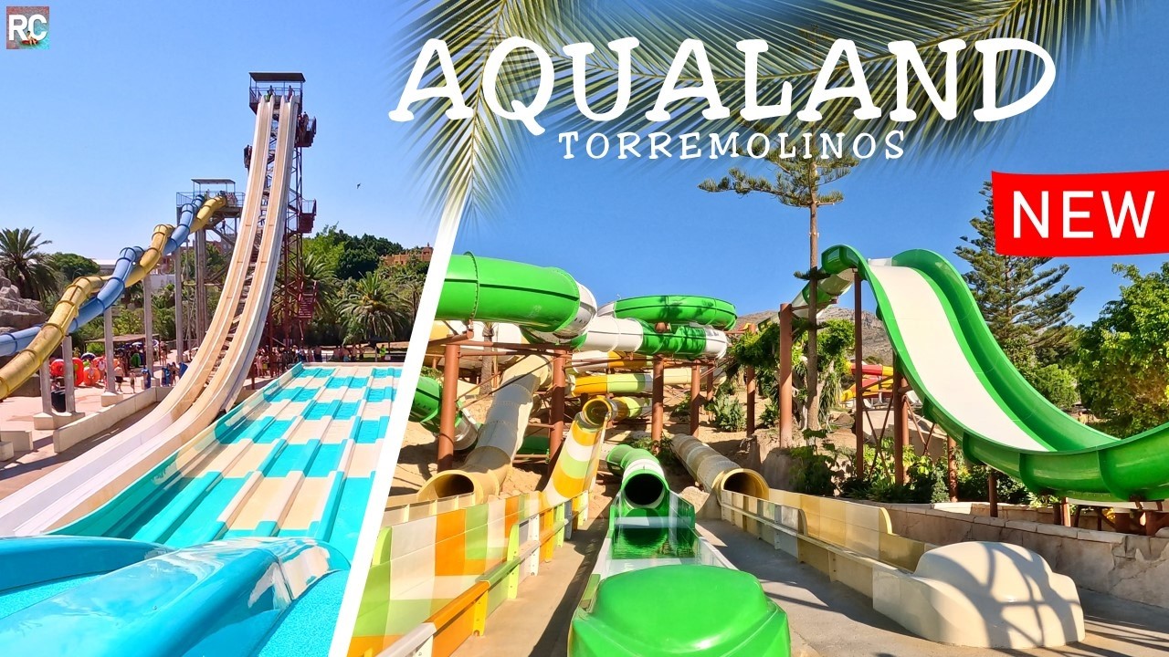 Parque acuático de Málaga: Aqualand Torremolinos | ¡Nuevos Toboganes!