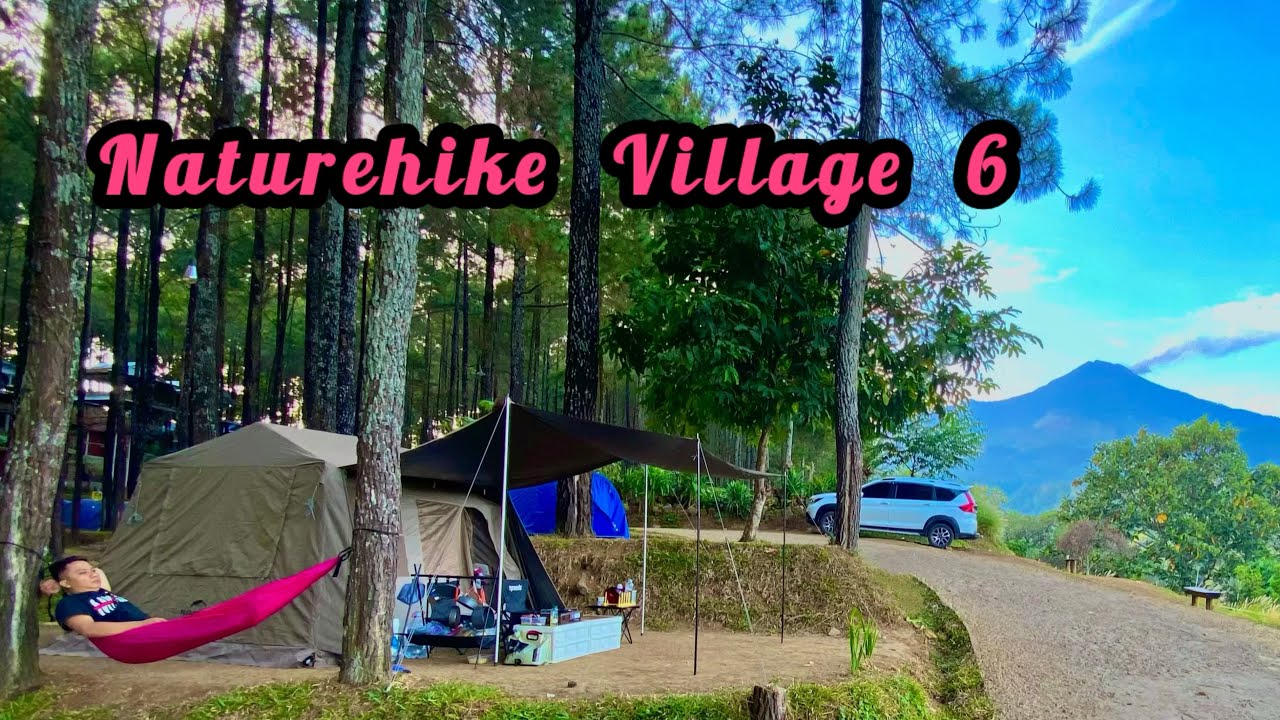 Cara Memasang Tenda Naturehike Village 6.0 Sendirian di Alas Veenuz Trawas Mojokerto