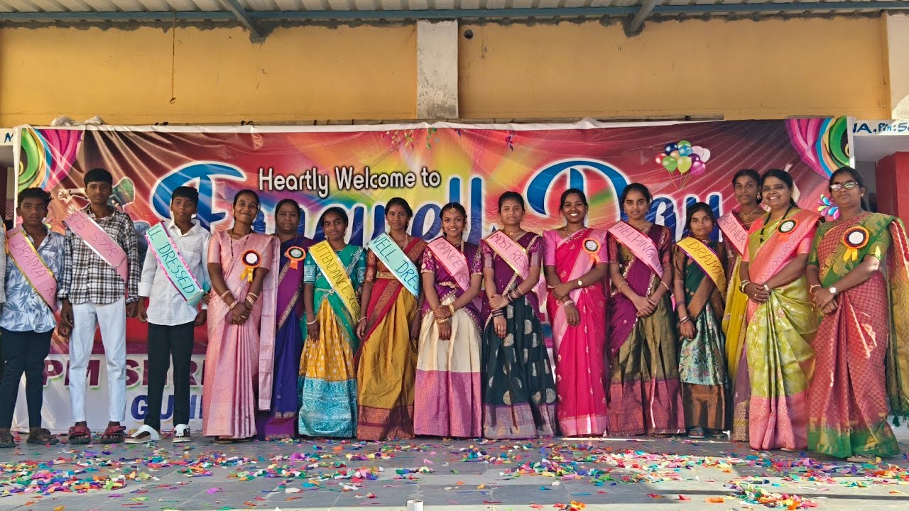 Farewell party dance by our 10th class students #tgmsgundala #farewell #dance