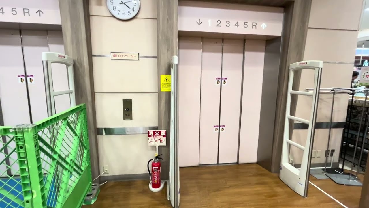【更新後】トピレックプラザ、イオン館南口のエレベーター
