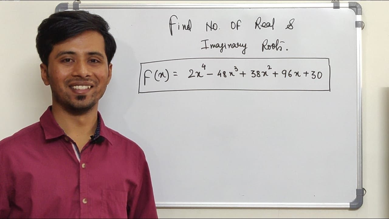 Number Of Positive And Negative Roots(Important Concept On polynomial)