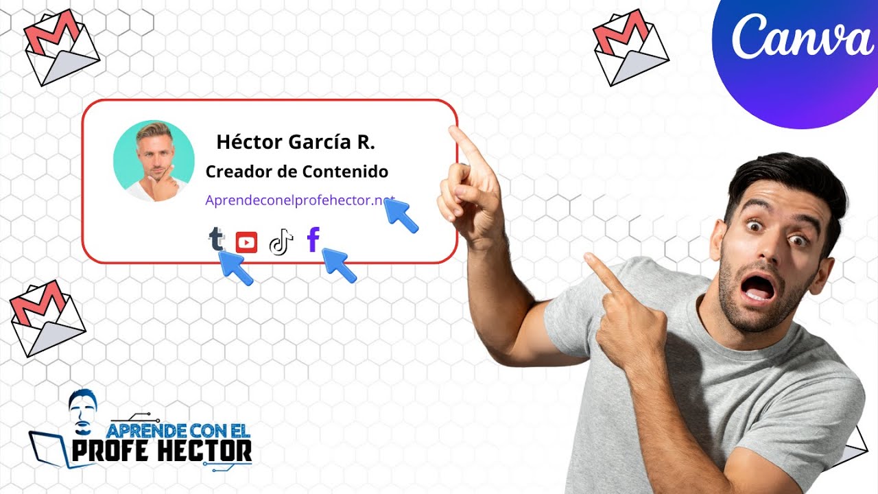 ✍️Crea una firma de Gmail con Canva (y hazlo lucir profesional)
