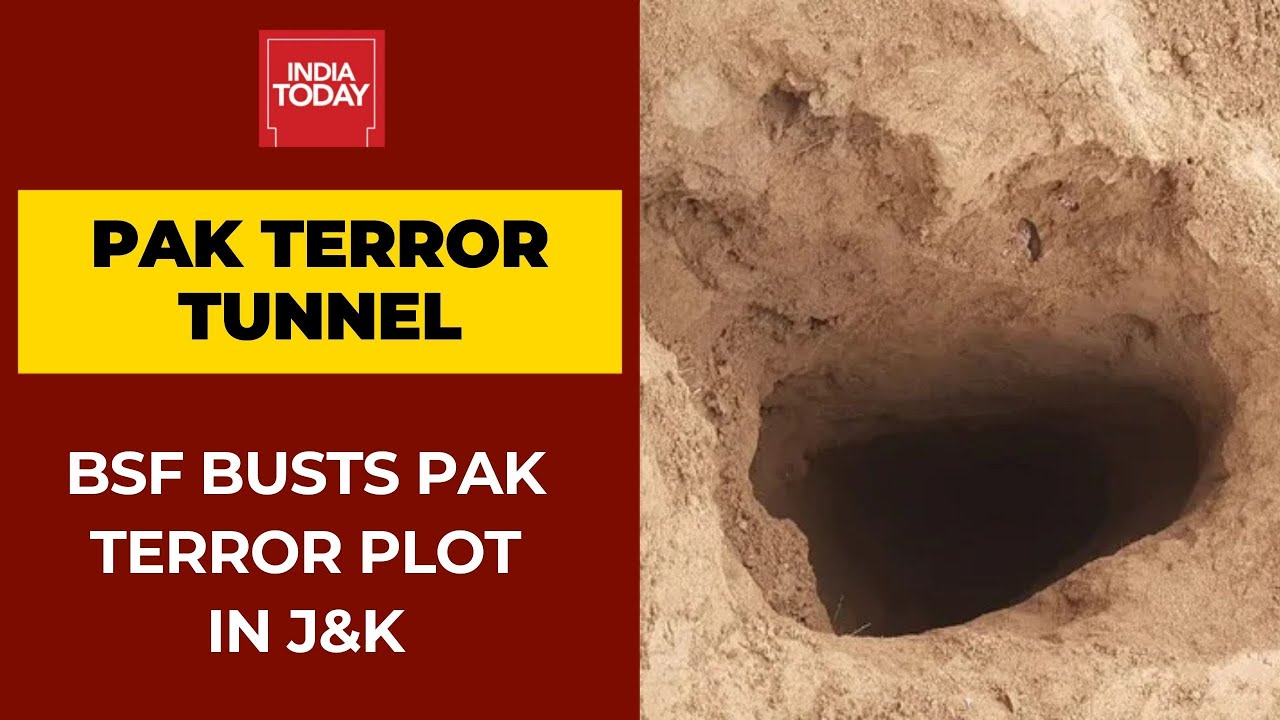 BSF Detects Terror Tunnel Along The International Border In Kathua District Of Jammu and Kashmir