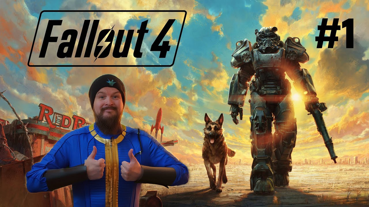Fallout 4 (First Play!) - KrazeyHazey Streams [Part 1]