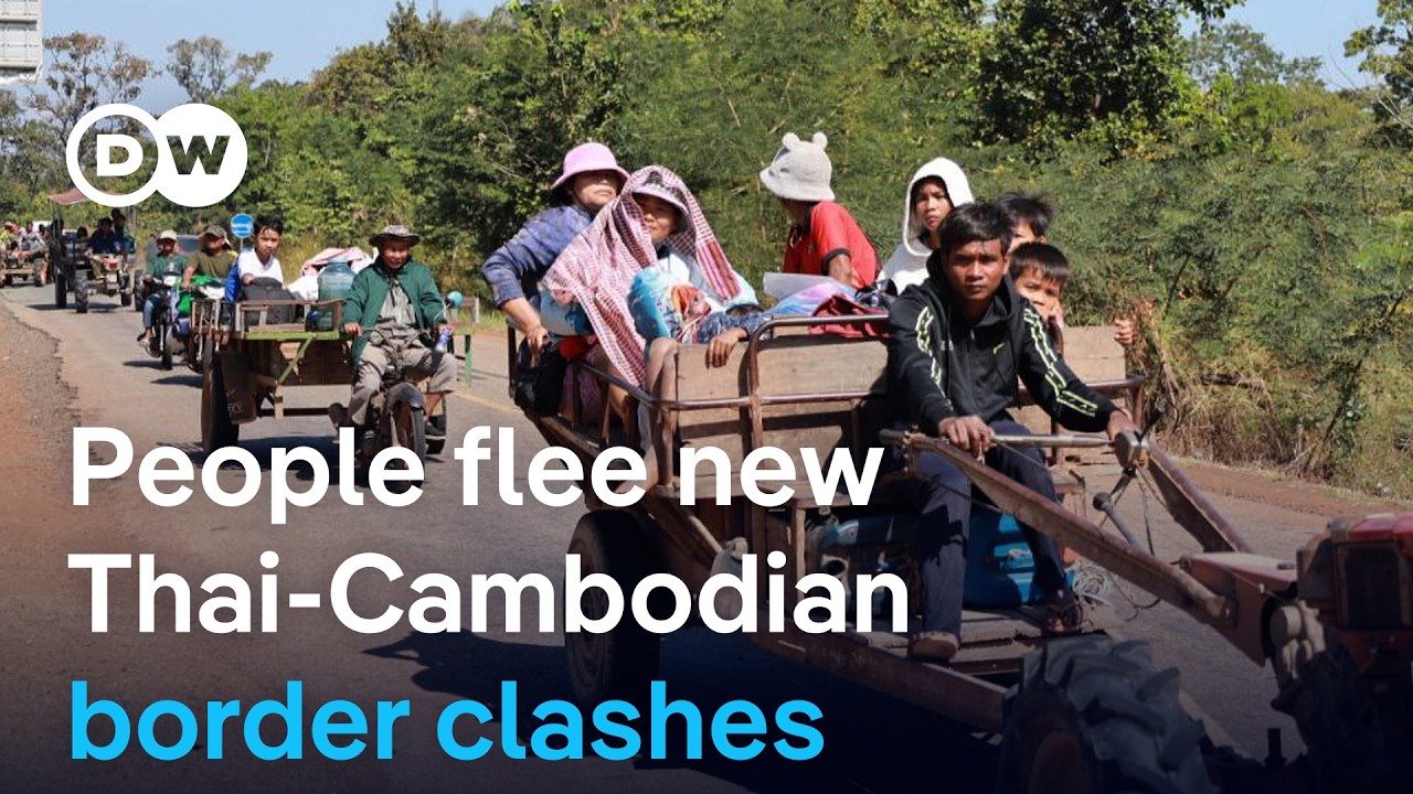 Thailand's army launches airstrikes in new border clashes with Cambodia |&nbsp;DW News