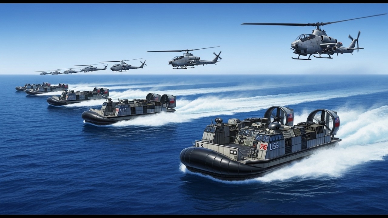 U.S. Marines Demonstrate Powerful Amphibious Assault Capability from Sea to Shore