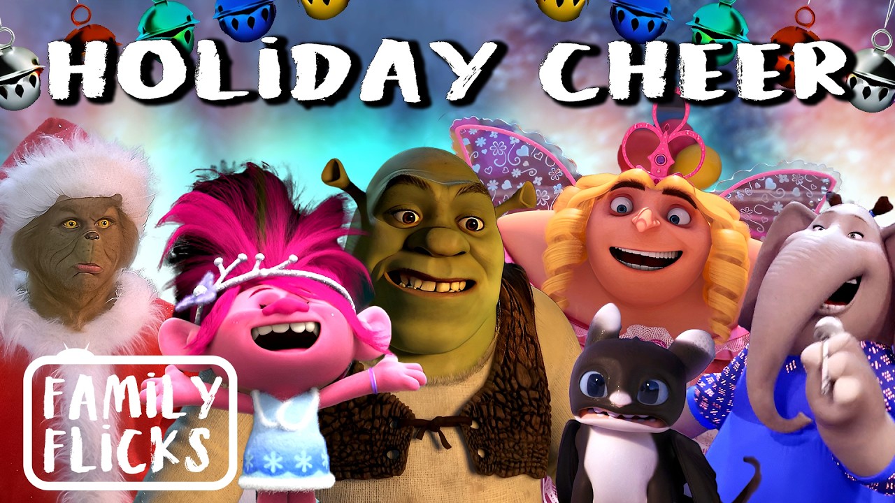 Animated Holiday Cheer! The Best Festive Movie Moments | Family Flicks