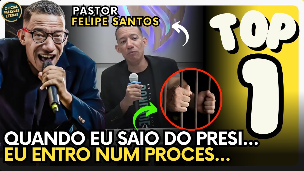 TOP1️⃣ Testemunho de Arrepiar do 👉Pastor Felipe Santos👈 Deus é Deus!