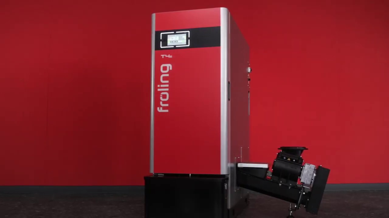 Froling T4e  award winning wood chip and pellet biomass boiler from Freedom Green Energy.