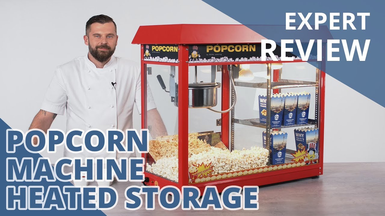 Popcorn machine Royal Catering RCPC-16E | Expert review