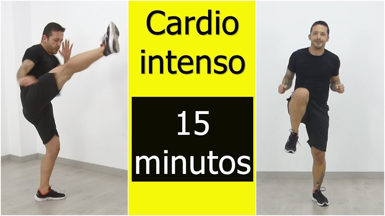 Rutina cardio para adelgazar en casa muy rápido | 15 minutos