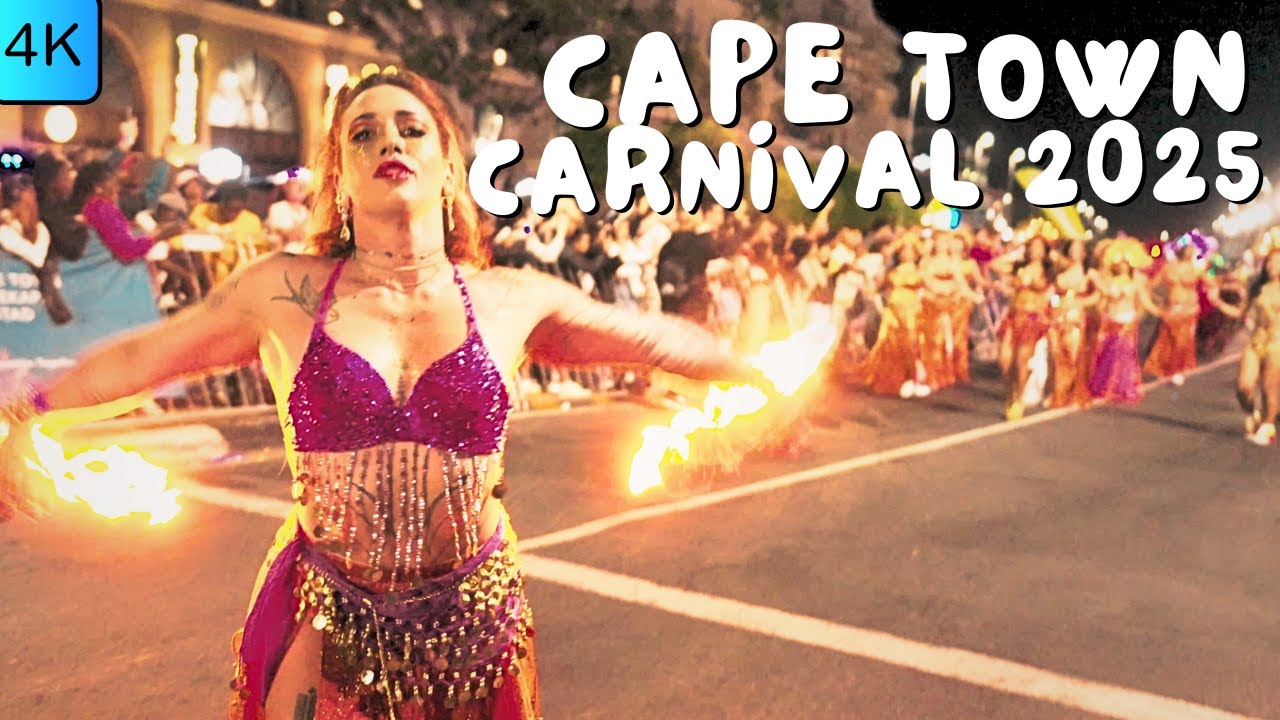 Colorful Cape Town Carnival 2025  🇿🇦  | A Spectacular Celebration!
