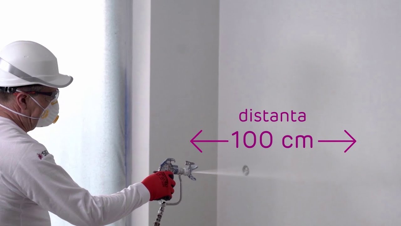 Aplicare mecanizata glet autonivelant - Nida Excellence | GHID VIDEO - Siniat