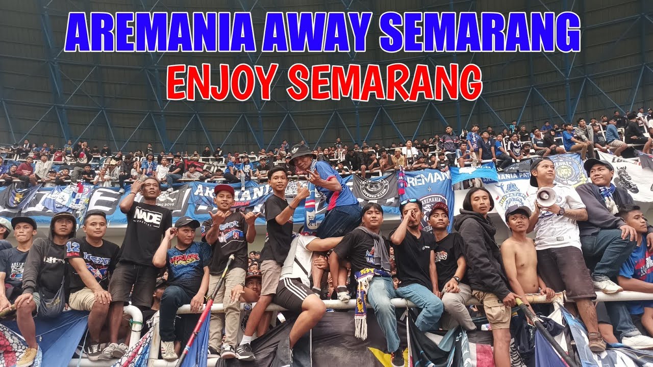 AREMANIA AWAY SEMARANG, PSIS VS AREMA 4 JUNI 2022