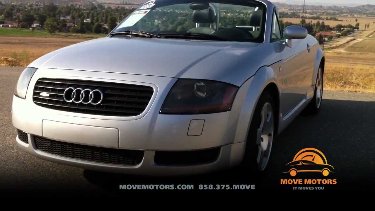 2001 Audi TT Roadster Quattro Review and Test Drive - Move Motors