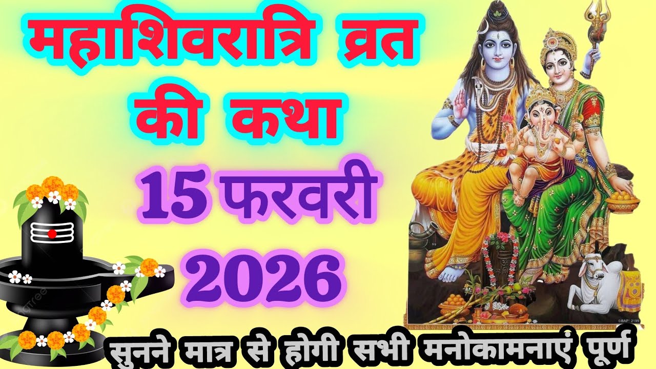 Mahashivratri Vrat Katha|महाशिवरात्रि की कथा|ShivratriKi Katha|Shivratri Ki Kahani2026