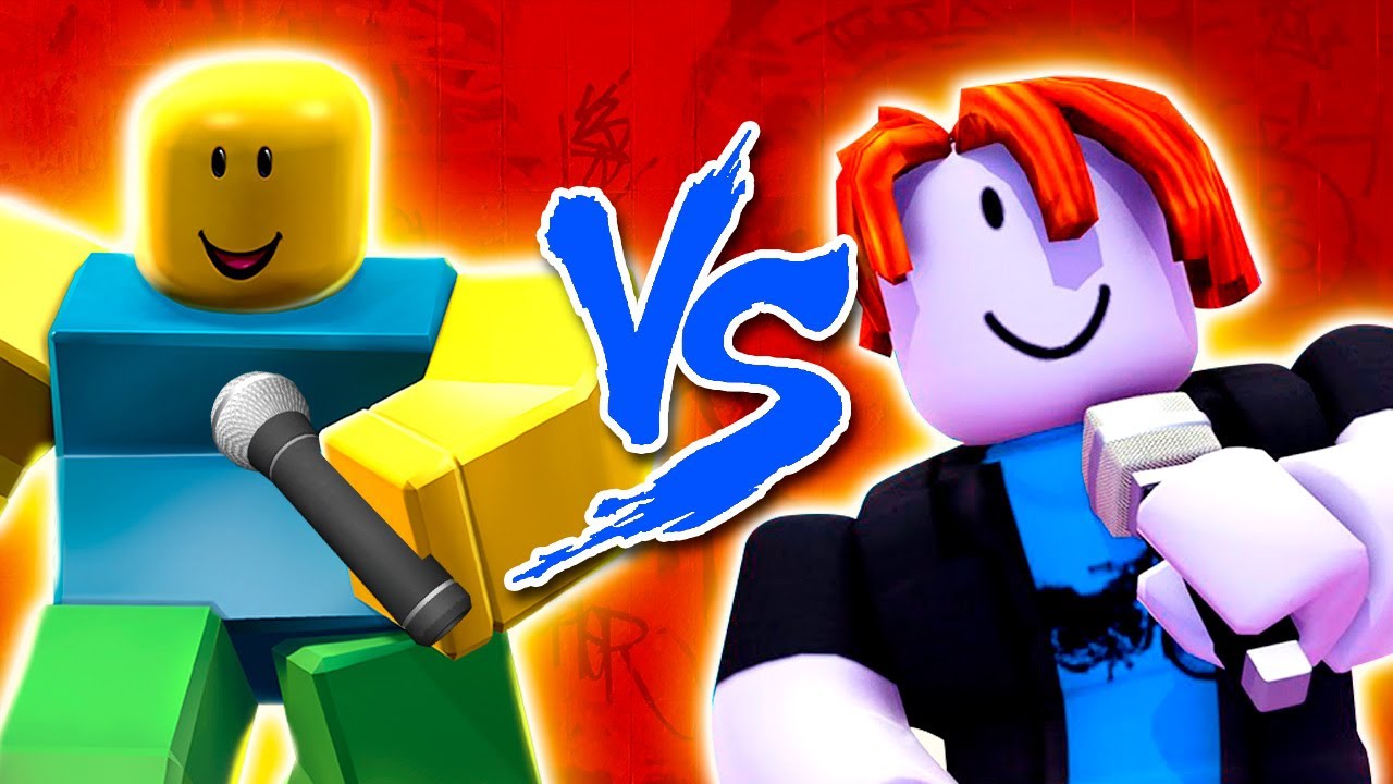 Noob Vs Bacon Hair (Roblox) - Batalha de rap