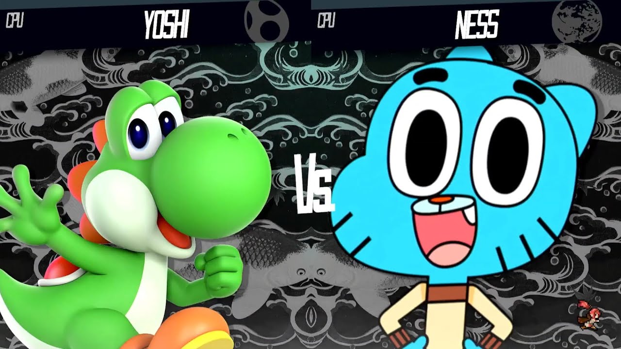 Gumball Vs Yoshi - Requested Smash Battle