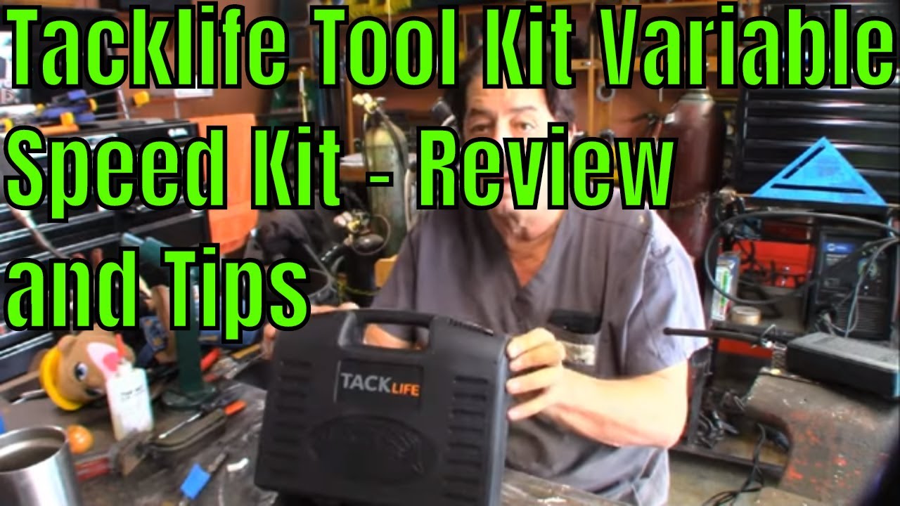 Tacklife Rotary Tool Kit Variable Speed Kit - Review and Tips