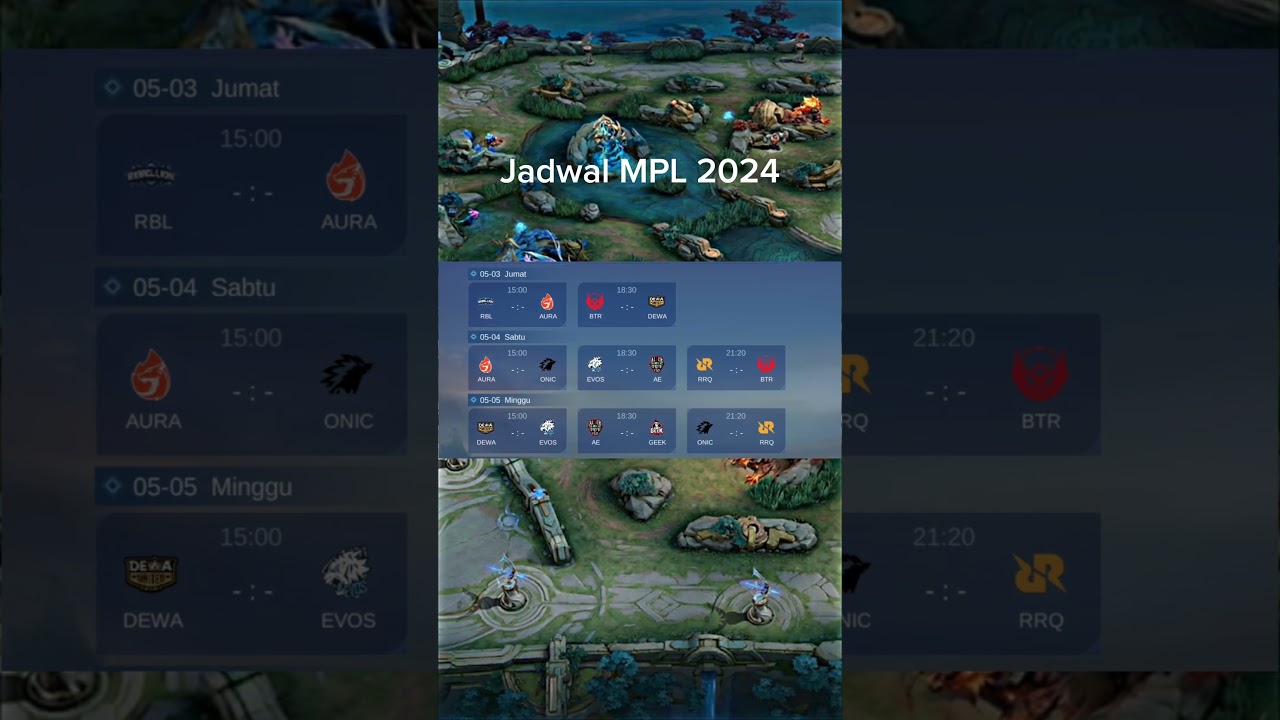 Jangan kelewatan Jadwal MLP Indonesia 2024 