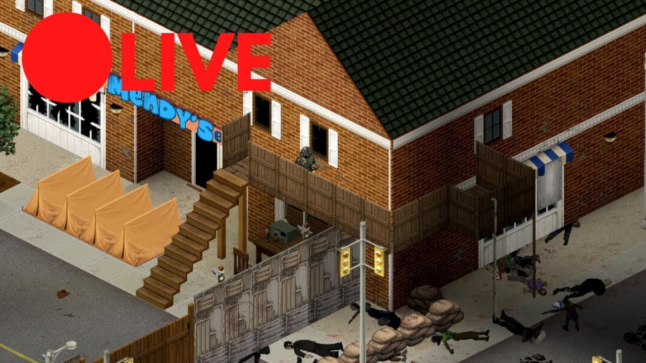 Project Zomboid Livestream Runs!