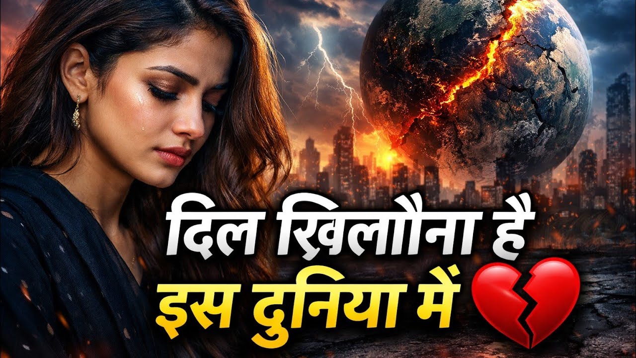 कौन करता है प्यार निभाने के लिए 💔 | दर्द भरी बेवफा शायरी | Heart Touching Sad  2026 @Rupali2.6m 