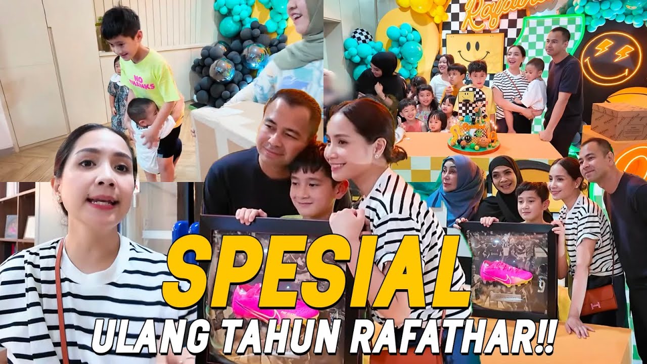 RAFATHAR SAMPE SHOCK DAPET KADO LANGKA DARI RAFFI NAGITA!!! CIPUNG NGIRI MAU ULANGTAHUN JUGA!!!