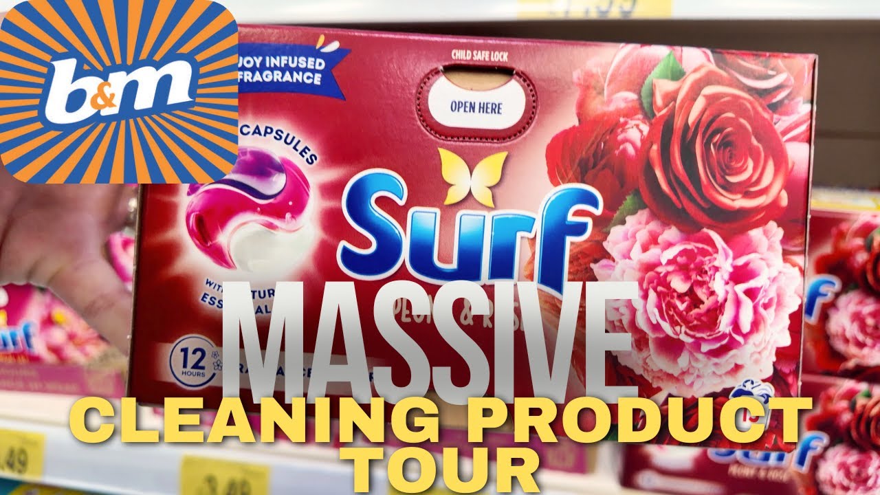 B&M Cleaning Haul - Best Budget Cleaning Products You Need