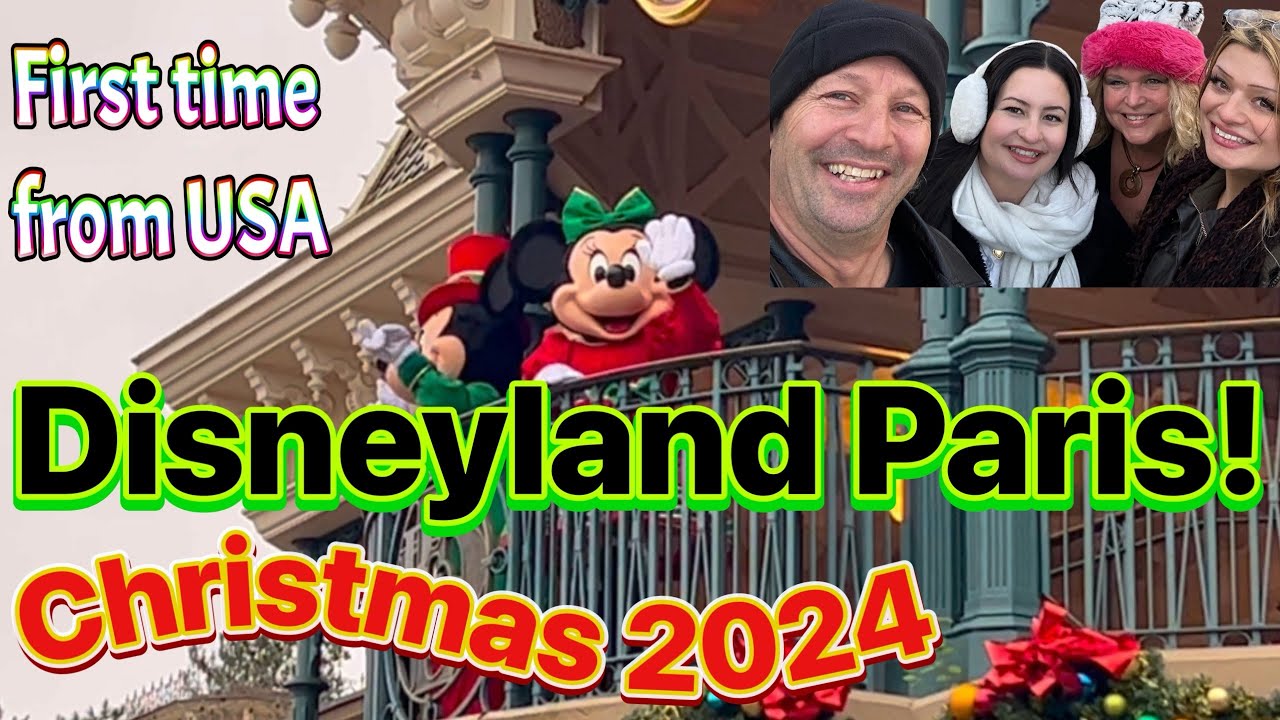 Disneyland Paris Christmas 2024! comparison to Disney world