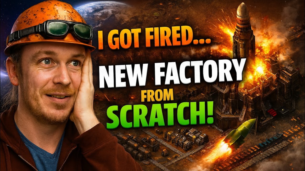 Factorio New Factory From Scratch | Early Automation & Factory Growth